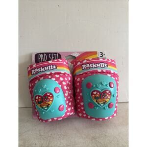 Bell Sports Super Rainbow Corn Unicorn Elbow & Knee Pad Set ~NIP~